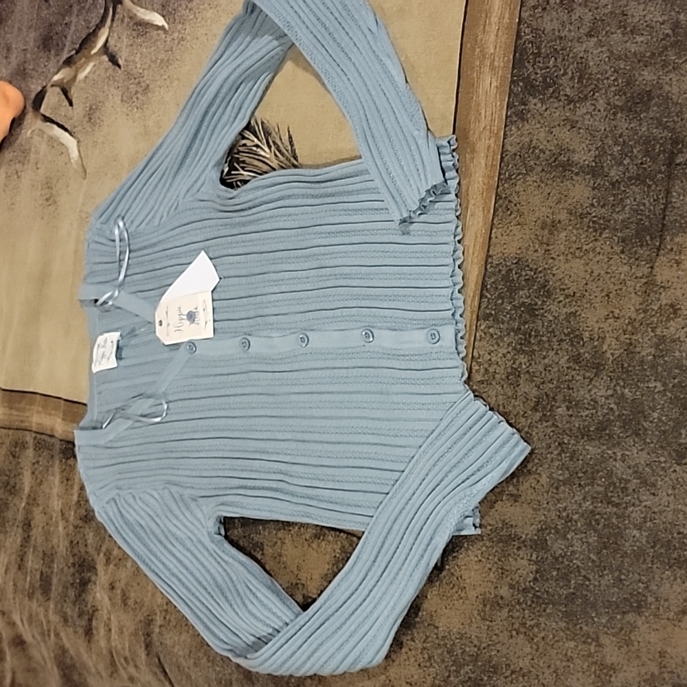 Hippie Rose ribbed top - Picture 1 of 1
